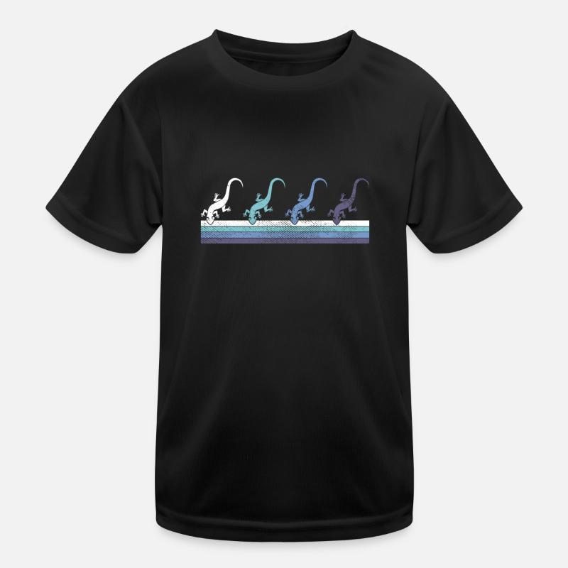 Eidechse Kinder Funktions-T-Shirt