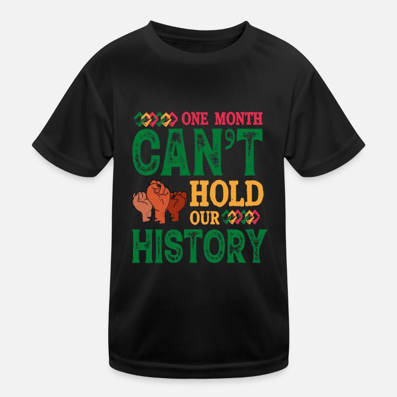 Black History Month Black History Kinder Funktions-T-Shirt