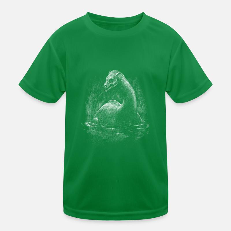 Monstre du Loch Ness T-shirt sport Enfant
