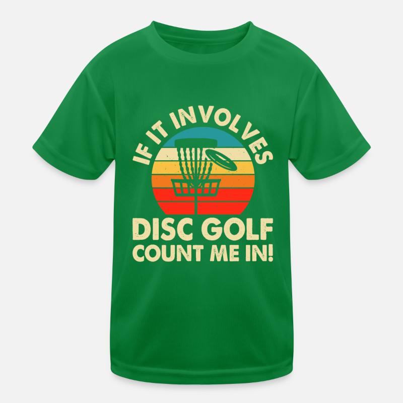Discgolf Disc Golf T-shirt sport Enfant