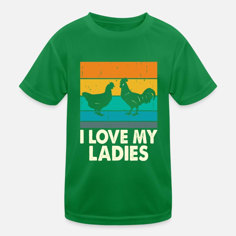 Poulets T-shirt sport Enfant