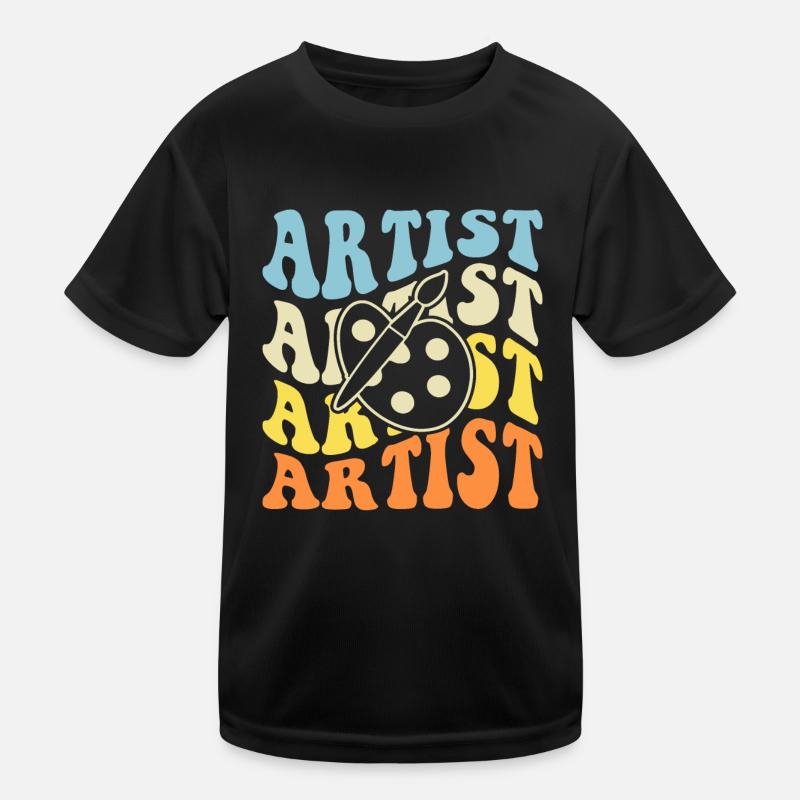 Artist Kids Functional T-Shirt