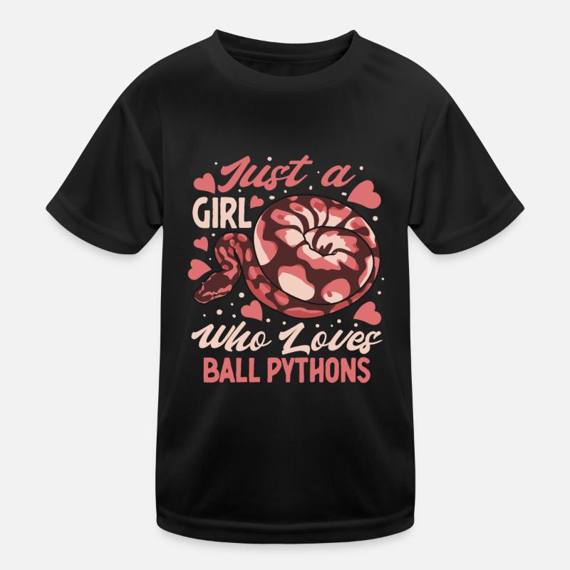 Python Schlange Damen Geschenk Kinder Funktions-T-Shirt