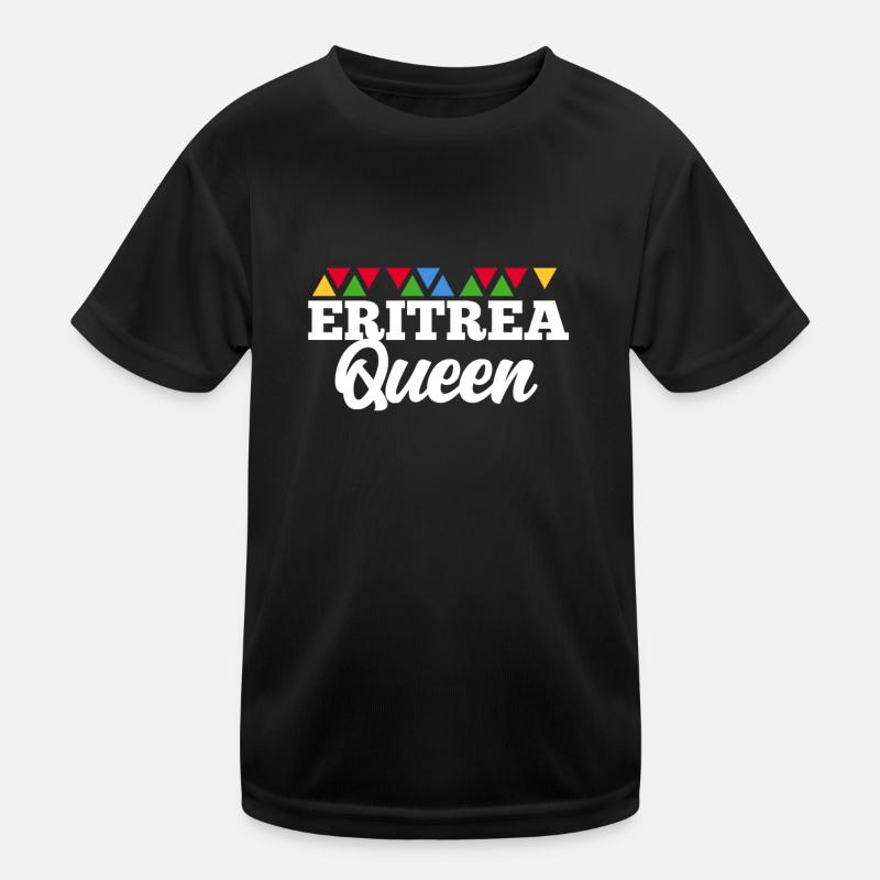 Eritrea Kinder Funktions-T-Shirt