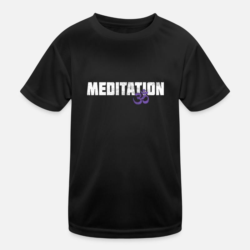 Méditation T-shirt sport Enfant