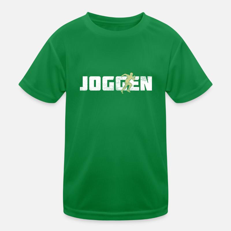 Joggen Kinder Funktions-T-Shirt