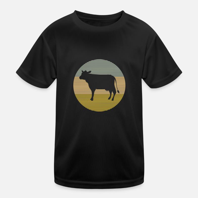 Vache T-shirt sport Enfant