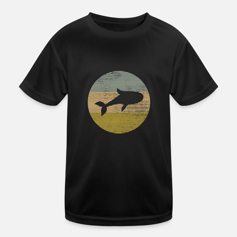 Fisch Kinder Funktions-T-Shirt