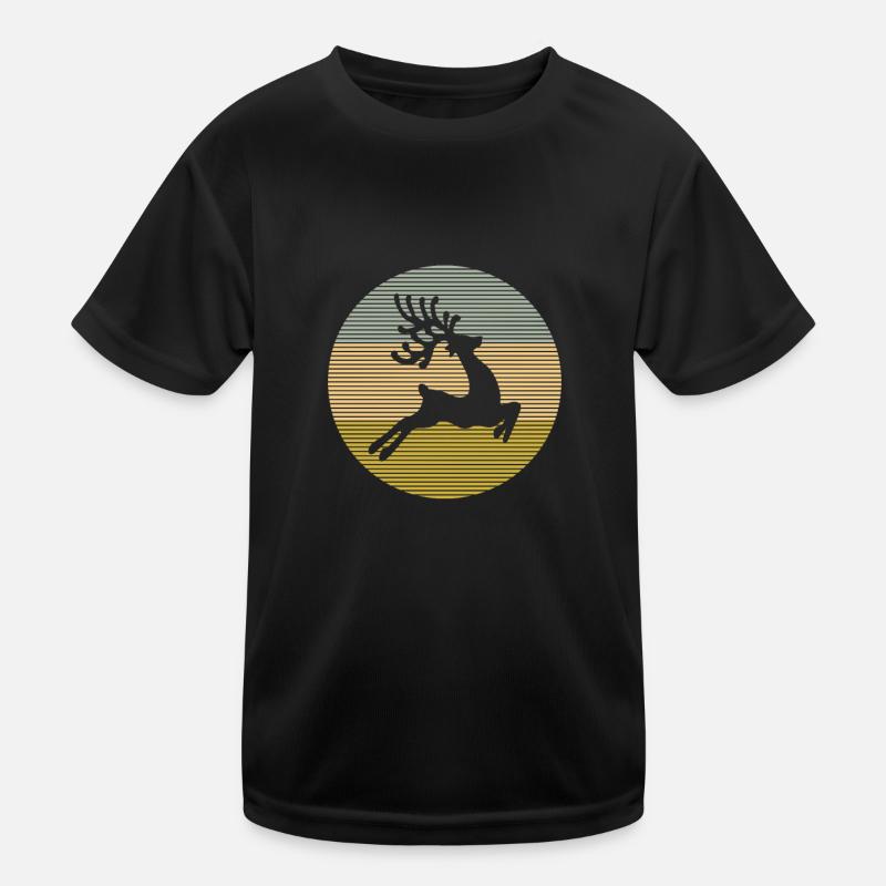 Elk Kids Functional T-Shirt