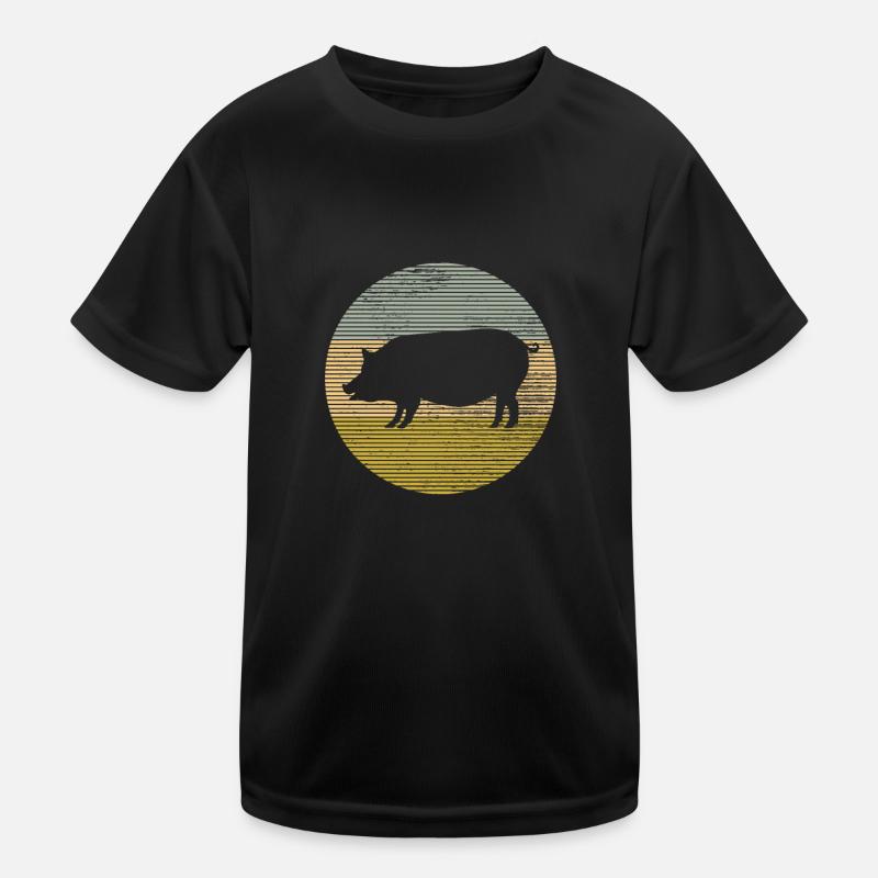 Cochon T-shirt sport Enfant