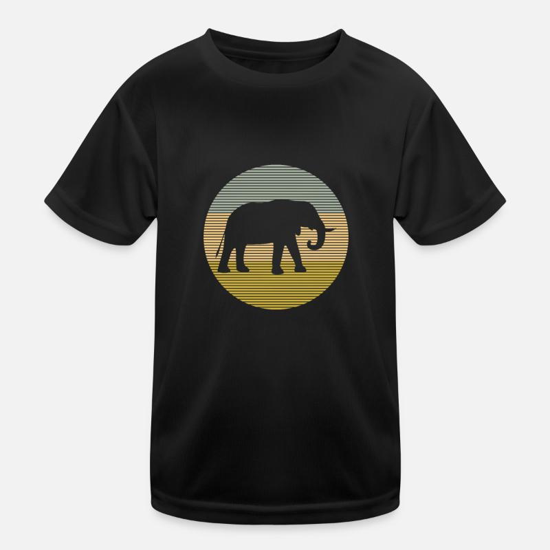 Elefant Kinder Funktions-T-Shirt