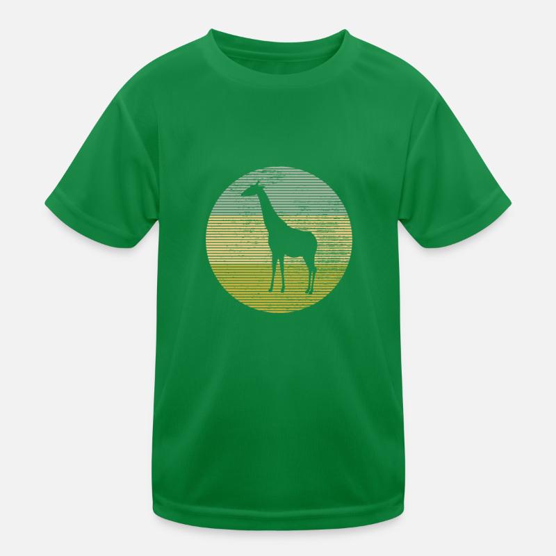Giraffe Kinder Funktions-T-Shirt
