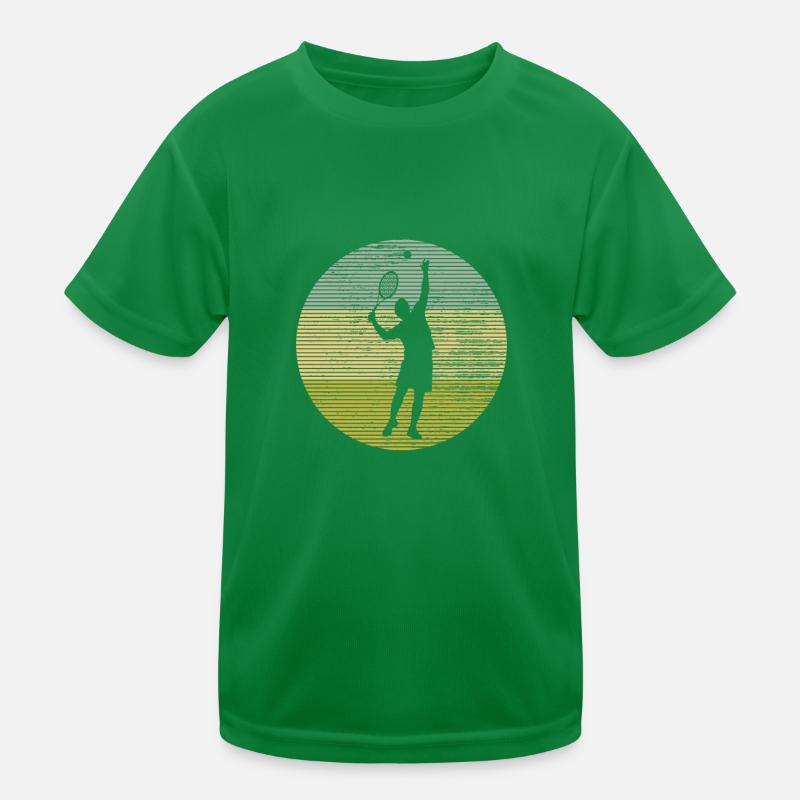 Badminton Kinder Funktions-T-Shirt