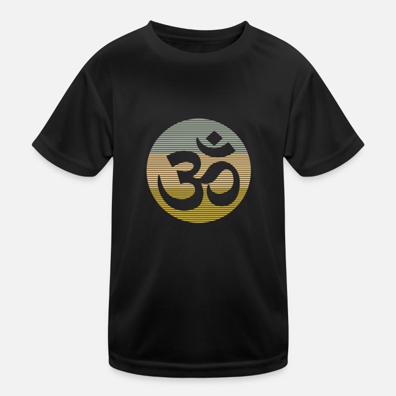 Meditation Kinder Funktions-T-Shirt