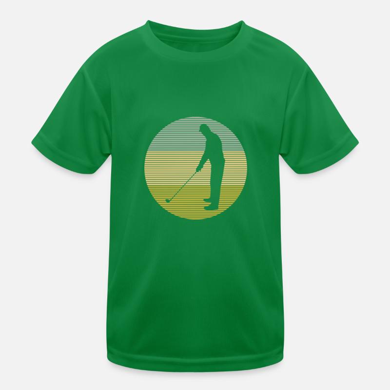 Golf Kinder Funktions-T-Shirt