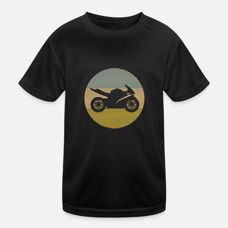 Motorcycle Kids Functional T-Shirt