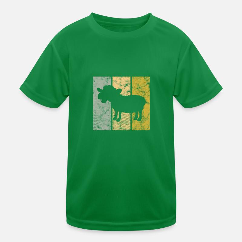 Schaf Kinder Funktions-T-Shirt