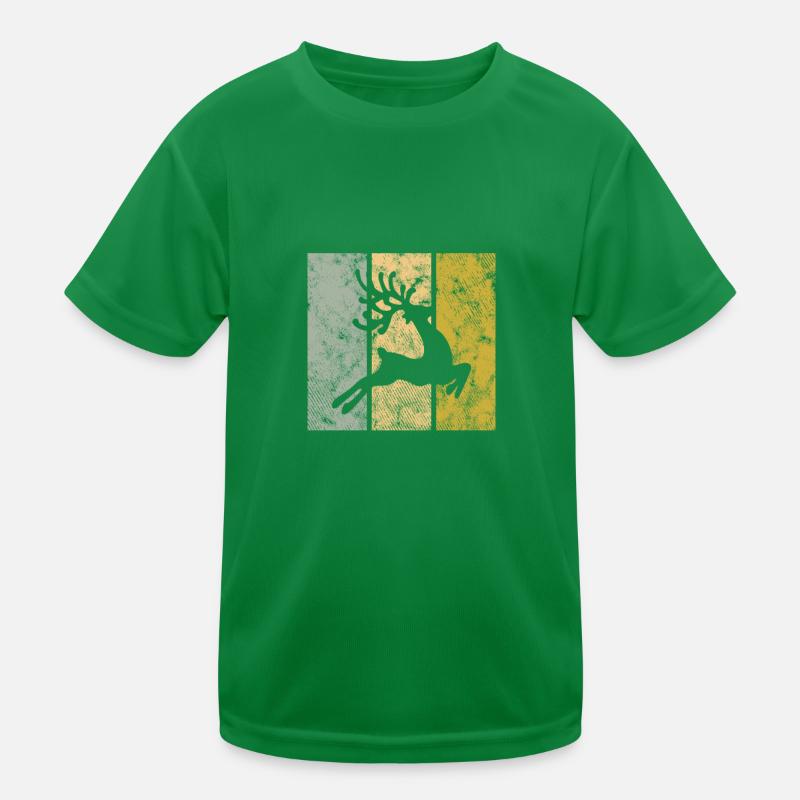 Elk Kids Functional T-Shirt