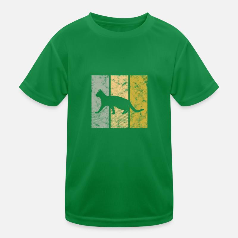 Chat T-shirt sport Enfant