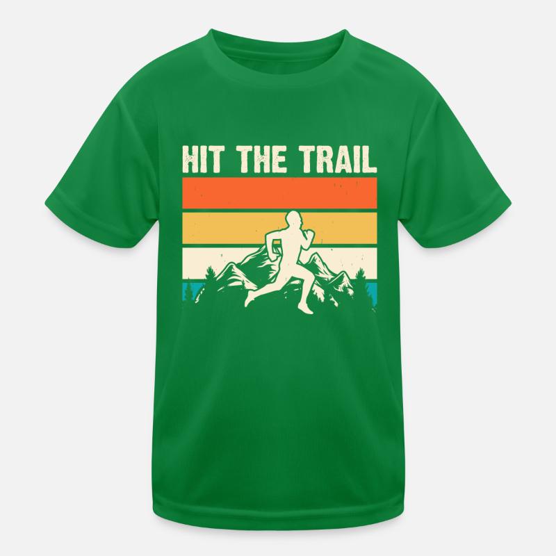 Jogging Course Marathon T-shirt sport Enfant