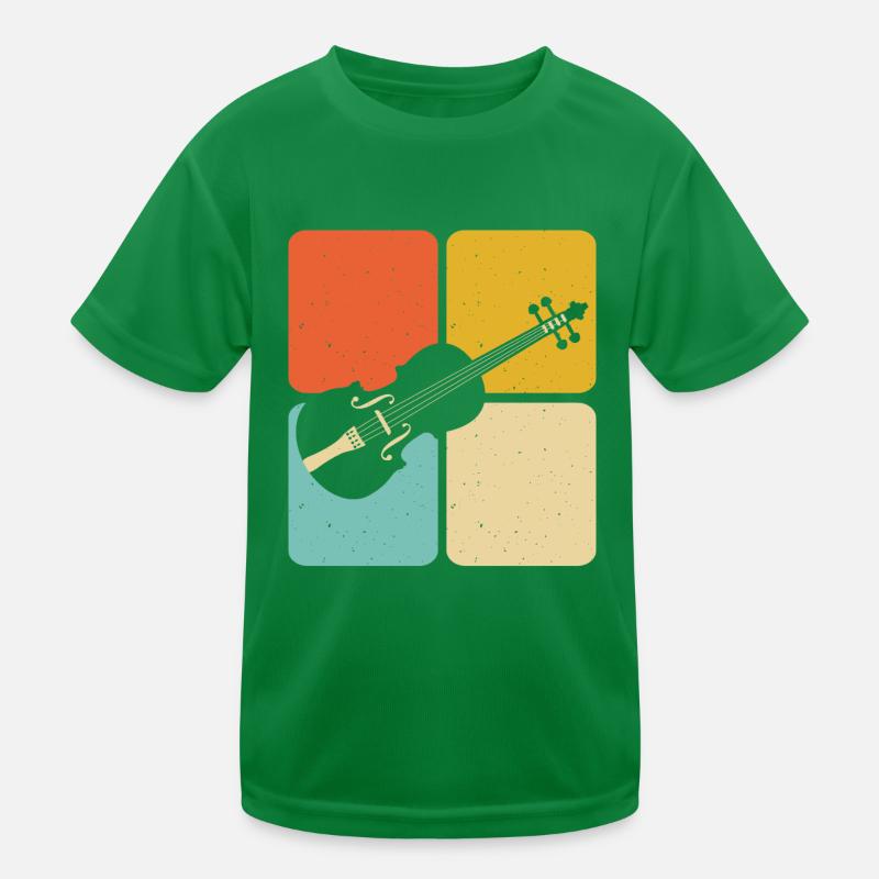 Violin Violinist Kids Functional T-Shirt
