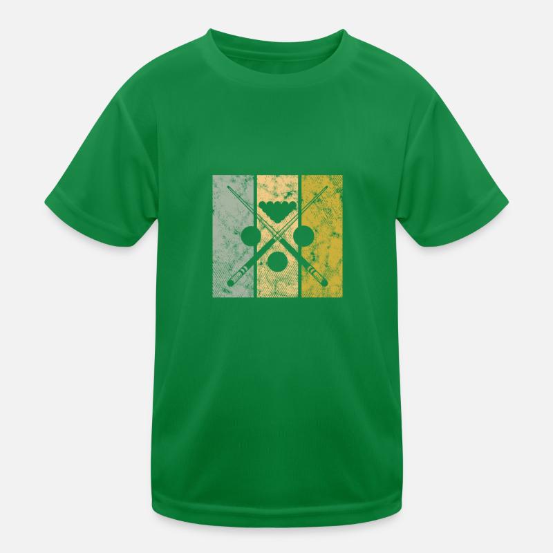 Billiards Kids Functional T-Shirt