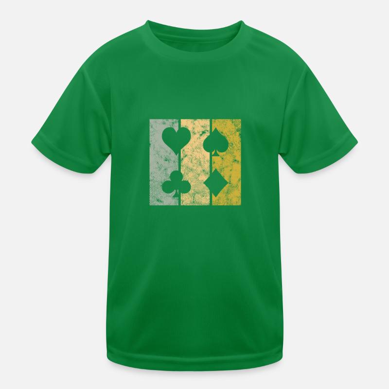 Poker Kids Functional T-Shirt