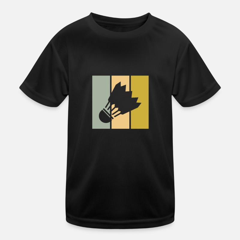 Badminton Kinder Funktions-T-Shirt