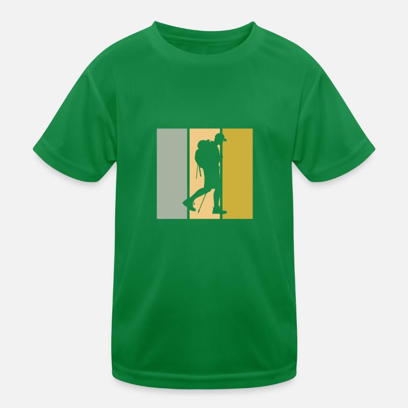wandern Kinder Funktions-T-Shirt