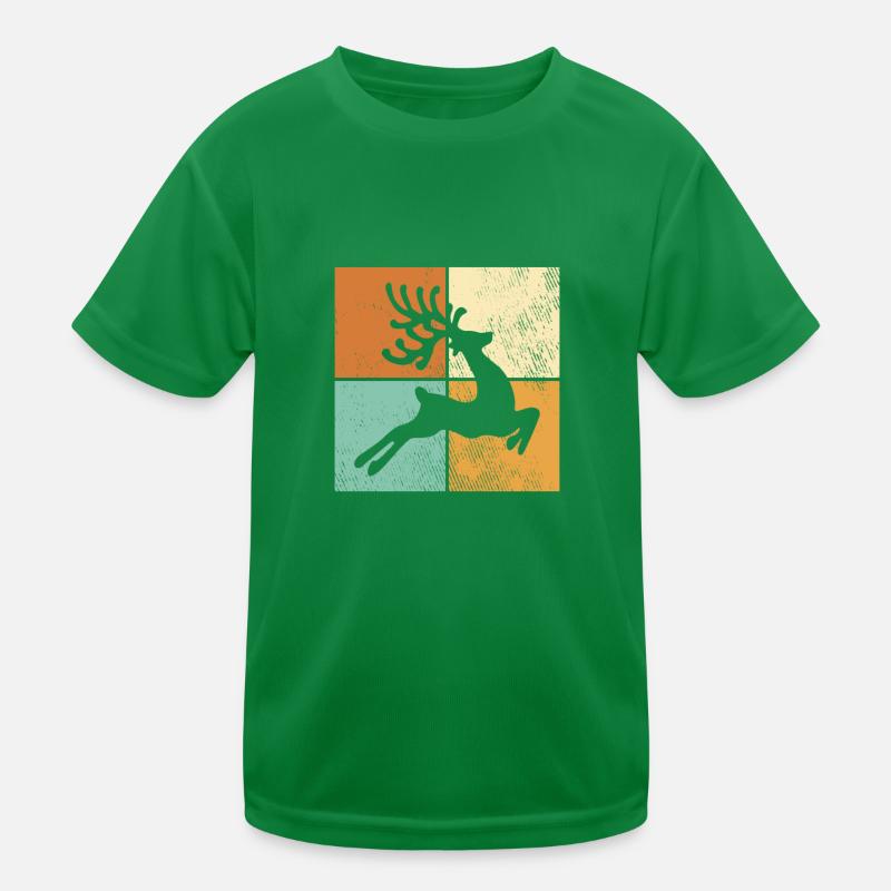 Elk Kids Functional T-Shirt