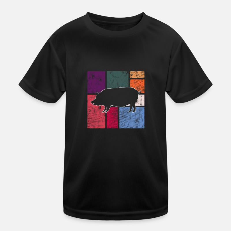 Cochon T-shirt sport Enfant