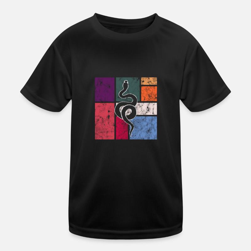 Snake Kids Functional T-Shirt