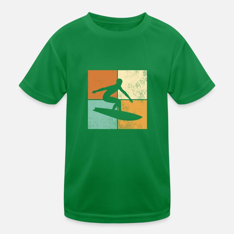 Surfen Kinder Funktions-T-Shirt