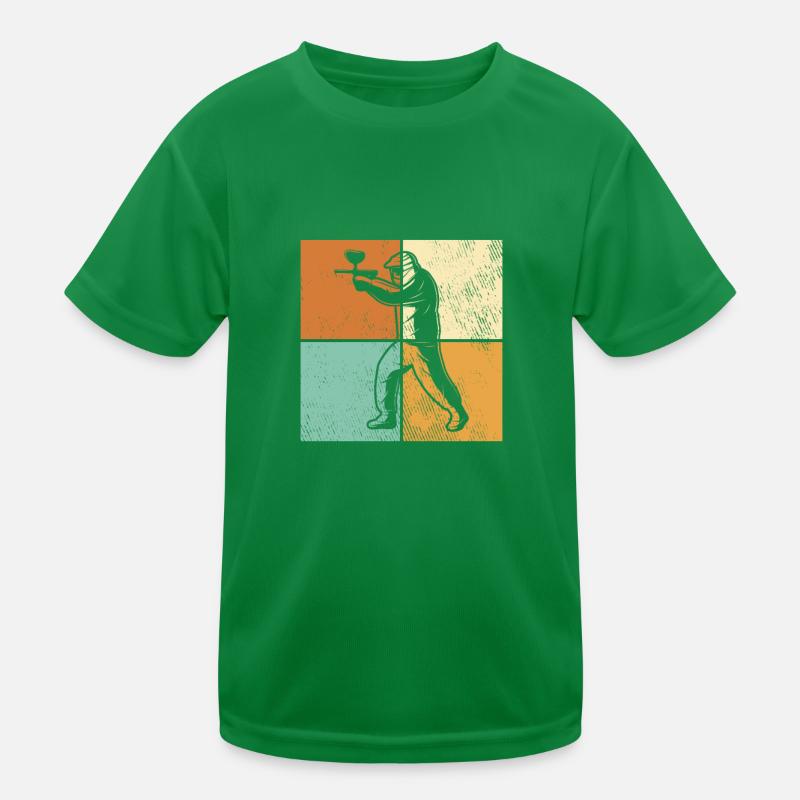 Paintball Kinder Funktions-T-Shirt