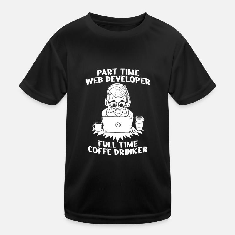 Développeur Web Développeur Web T-shirt sport Enfant