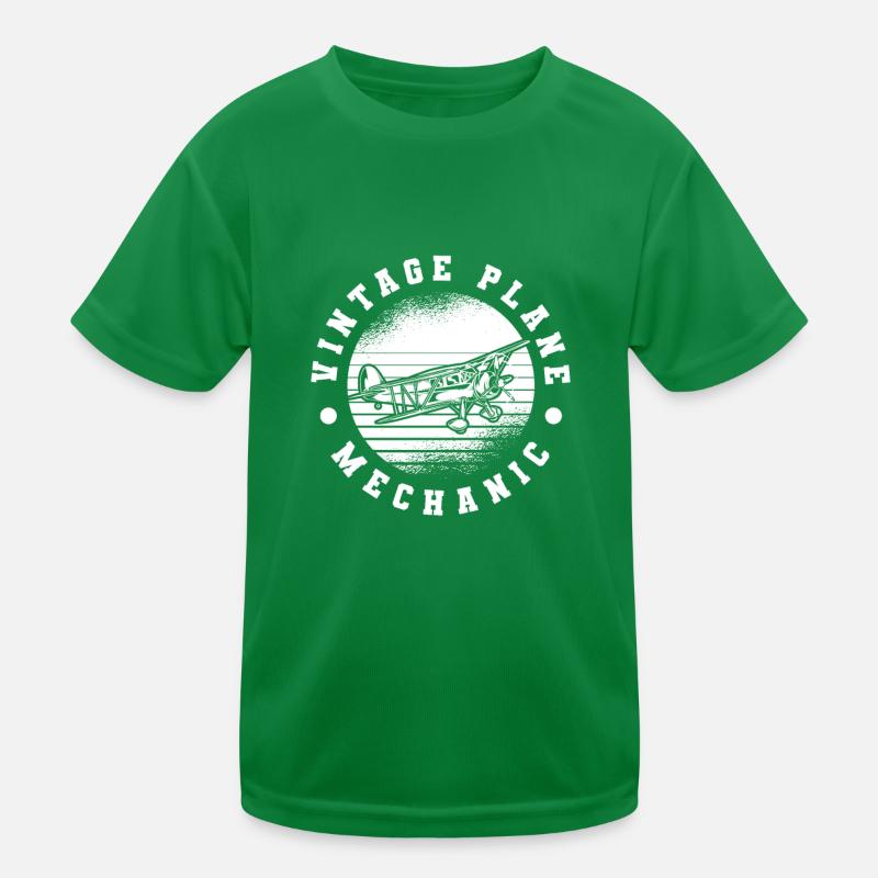 Mécanicien d’avion T-shirt sport Enfant