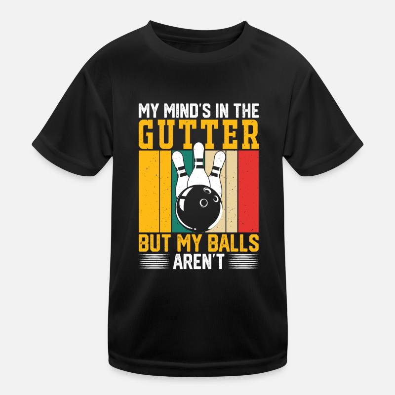 Bowling Kids Functional T-Shirt