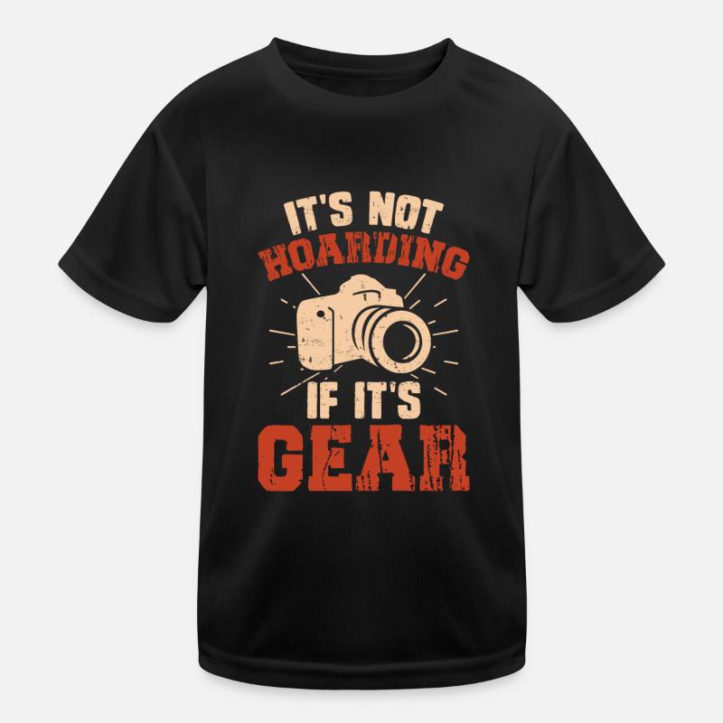 Fotograf Kinder Funktions-T-Shirt