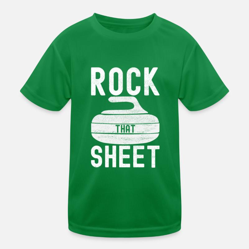 Joueurs de curling T-shirt sport Enfant