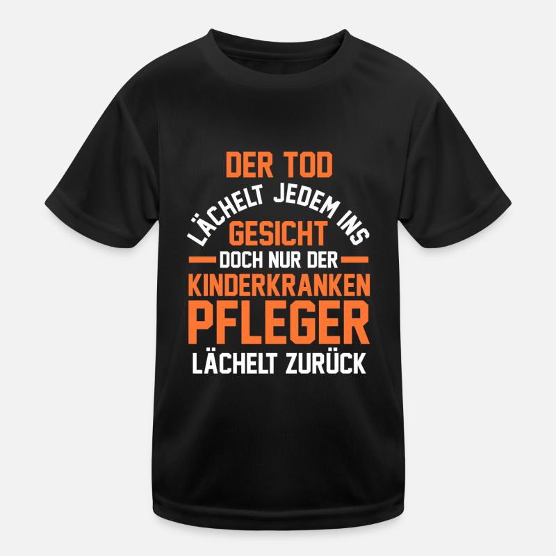Pfleger Pflegekraft Kinderkrankenpfleger Kinder Funktions-T-Shirt