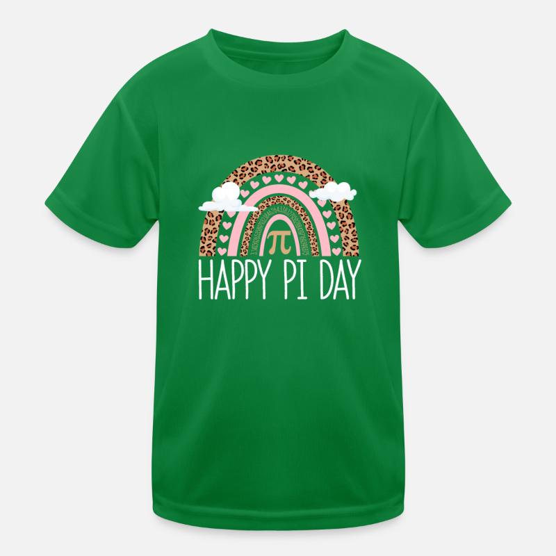 Happy Pi Day Math Math Teacher Funny Kids Functional T-Shirt