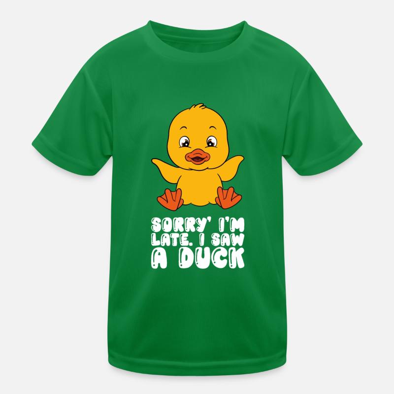Drôle de canard Canards mignons T-shirt sport Enfant