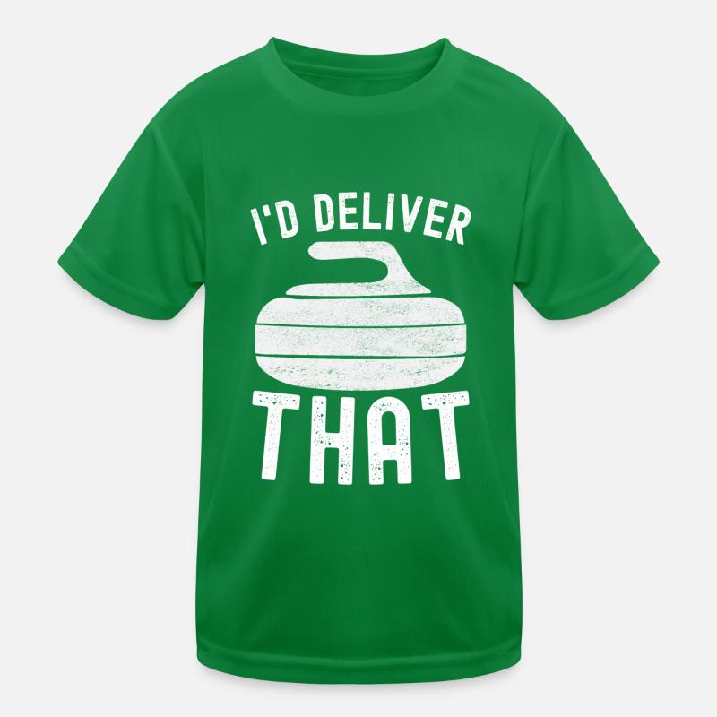 Joueurs de curling T-shirt sport Enfant