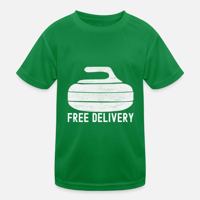 Joueurs de curling T-shirt sport Enfant