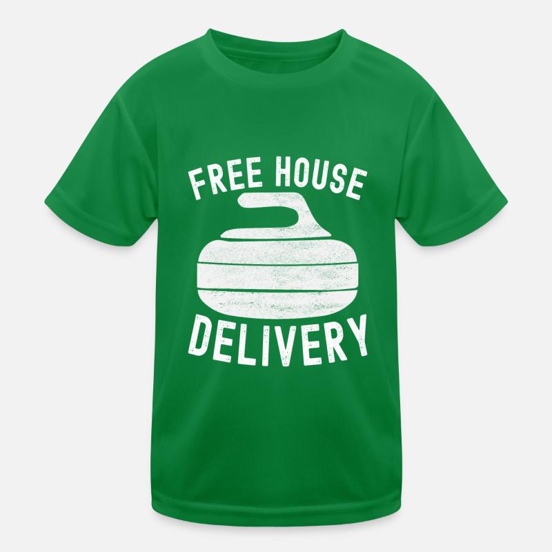 Joueurs de curling T-shirt sport Enfant