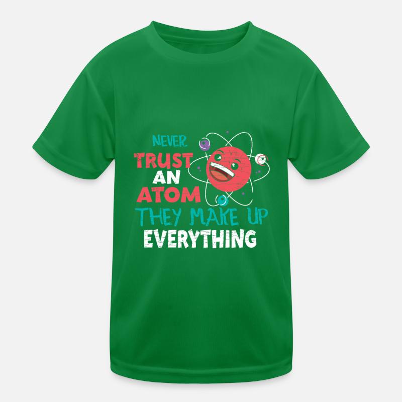 Atom Physiker Wissenschaftler Kinder Funktions-T-Shirt
