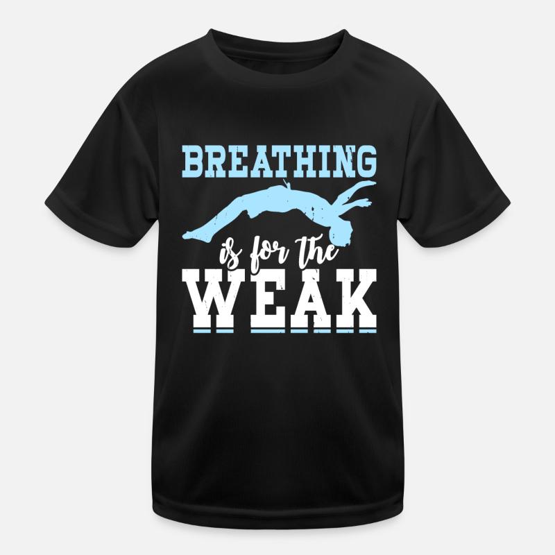 Swimming Float Kids Functional T-Shirt