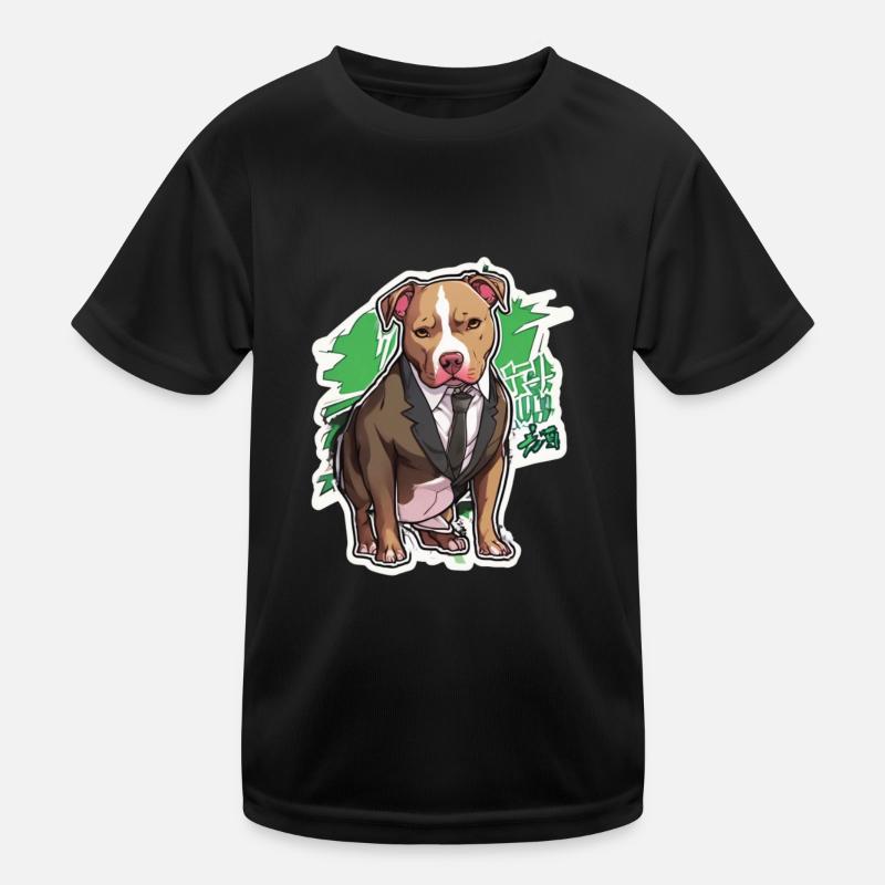 Pitbull Pitbull Hund Pitbull Kleidung Pitbulls Kinder Funktions-T-Shirt