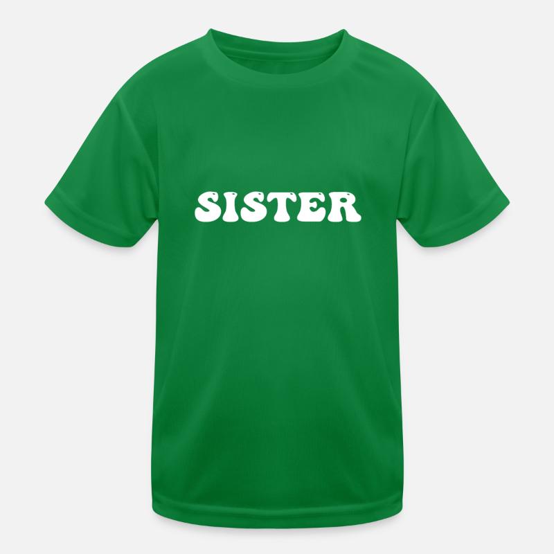 Schwester Kinder Funktions-T-Shirt