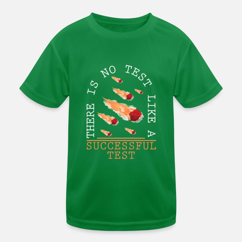 Space Space Successful Astroid Diversion Kids Functional T-Shirt